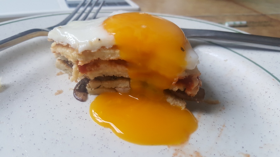 gluten free pancakes yolk porn